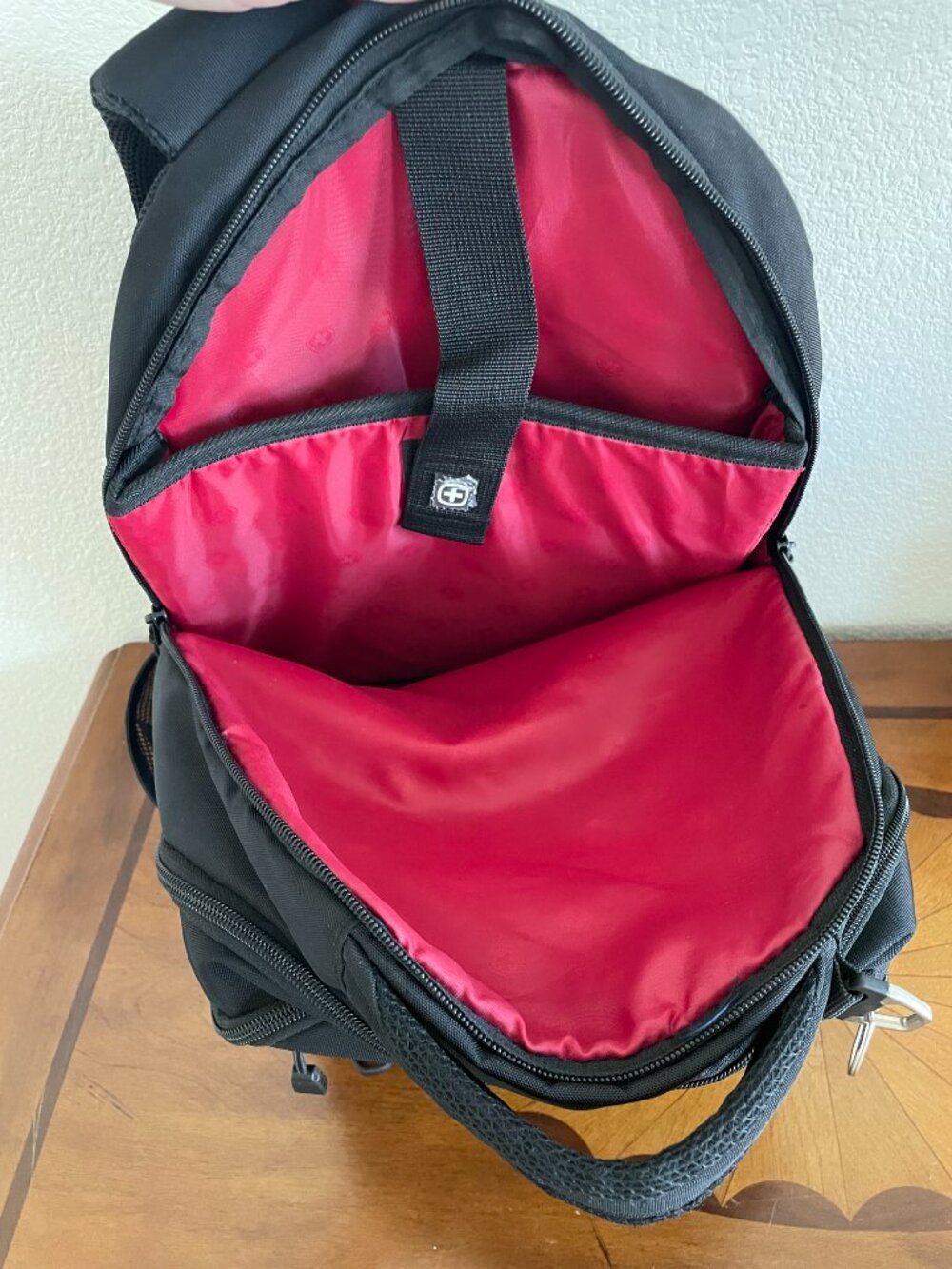 SwissGear SA6629 Black Laptop Backpack School Travel Organizer - Picture 6 of 8